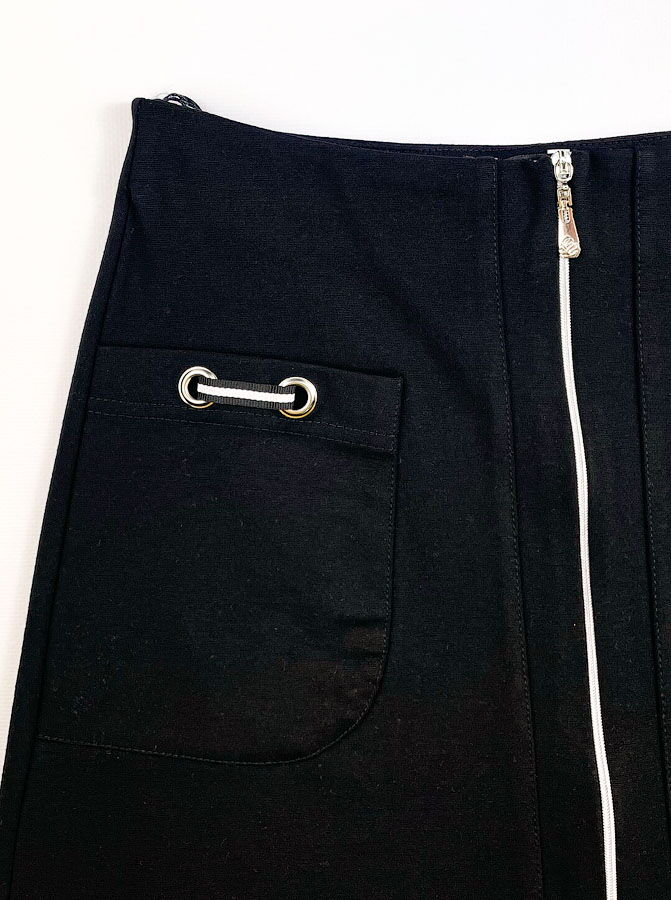 Юбка для девочки Mevis черная 2732-02 - размеры