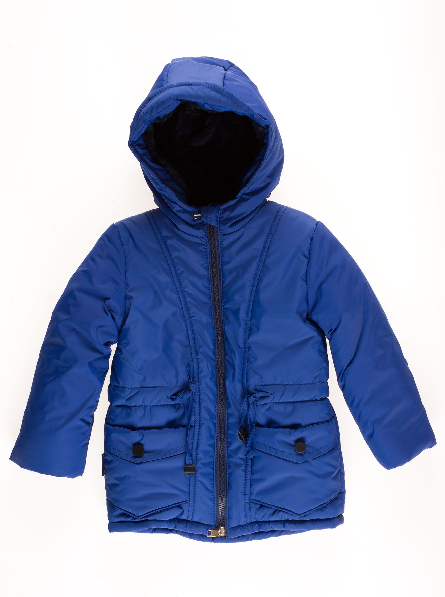 Куртка зимняя для мальчика Одягайко синий электрик 20012 - цена