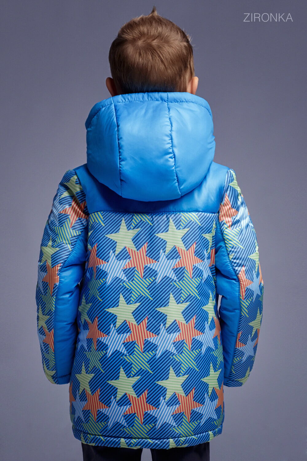 Куртка для мальчика Zironka синяя 2105-1 - размеры