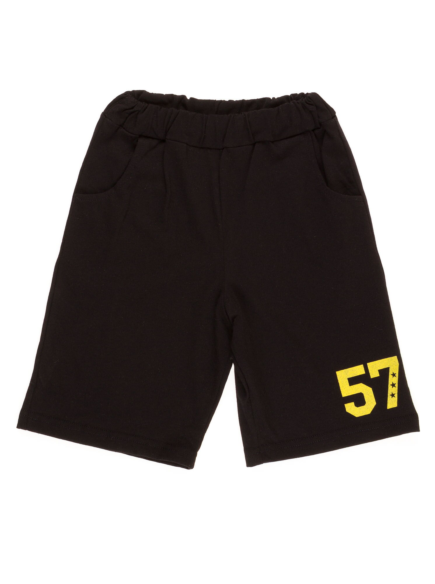 Комплект для мальчика (футболка+шорты)  Valeri tex желтый 1699-55-126 - фото