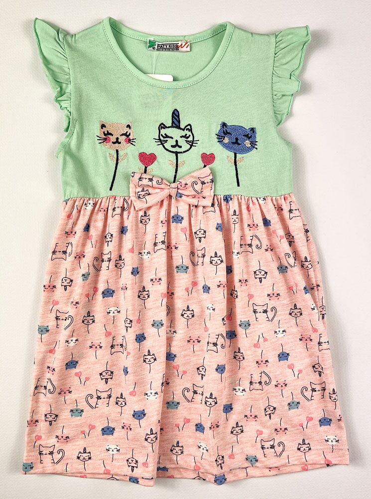 Платье для девочки PATY KIDS мятное 51365 - цена