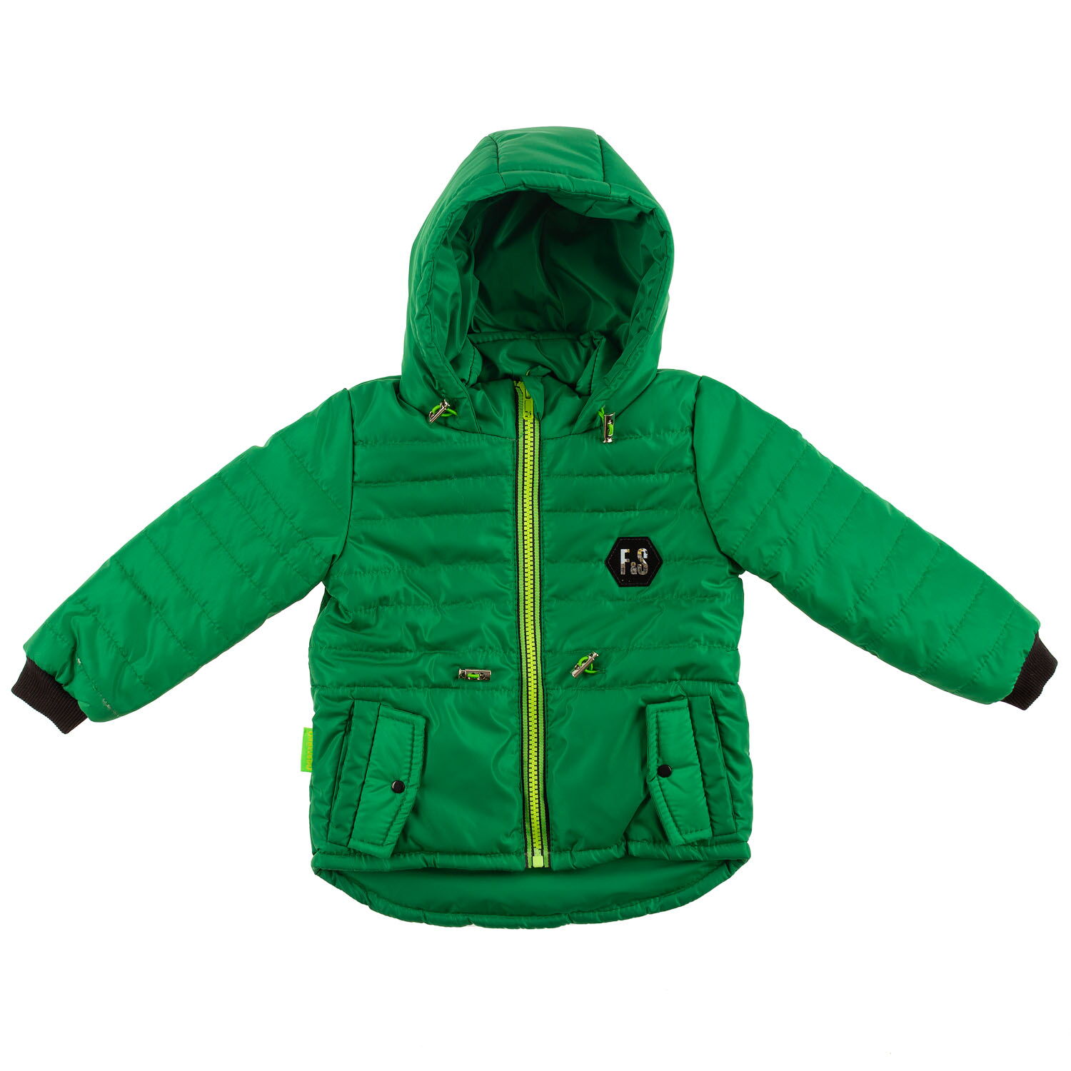 Куртка для мальчика Одягайко зеленая 22301 - цена
