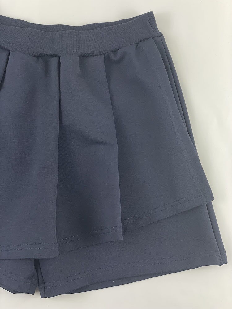 Юбка-шорты школьная для девочки SMIL темно-синяя 120286 - размеры