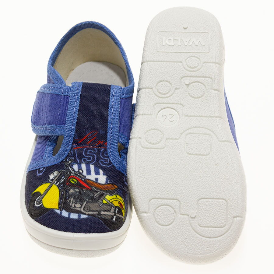 Тапочки для мальчика Waldi ГРИША синие 360/40А-070 - размеры