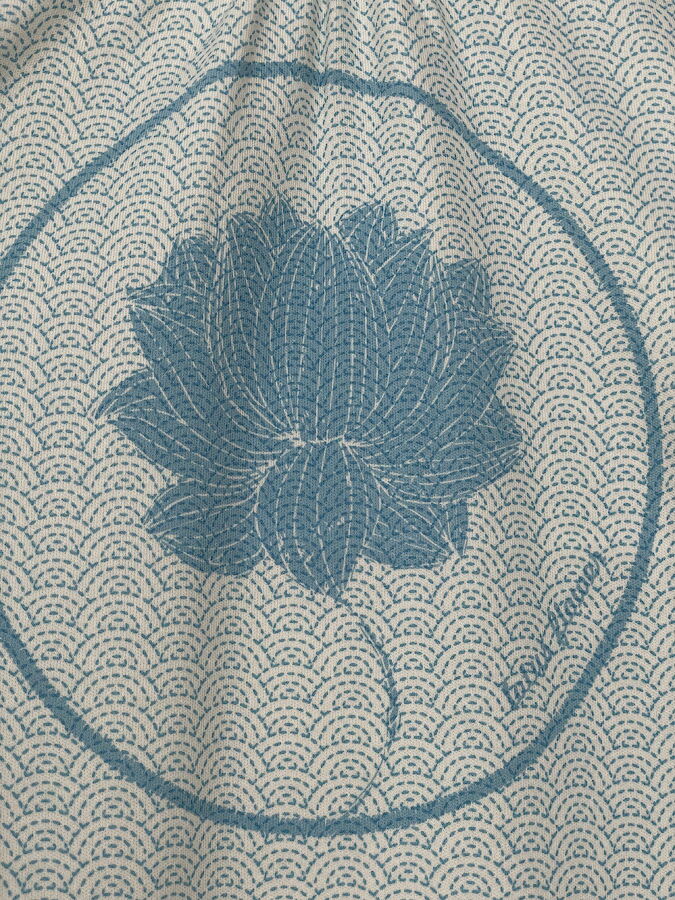 Пижама для девочки SMIL Цветок лотоса бирюзовая - размеры