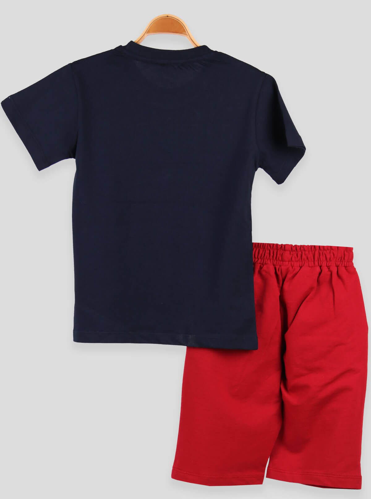 Комплект футболка и шорты для мальчика Breeze Relax синий 14382 - фото