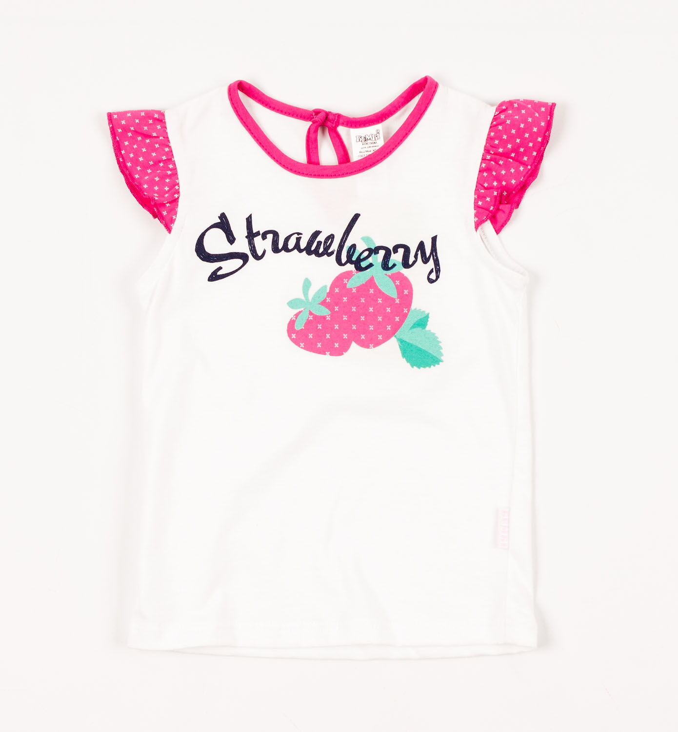 Комплект летний (футболка+шорты) для девочки Бемби малиновый КС412 - купить
