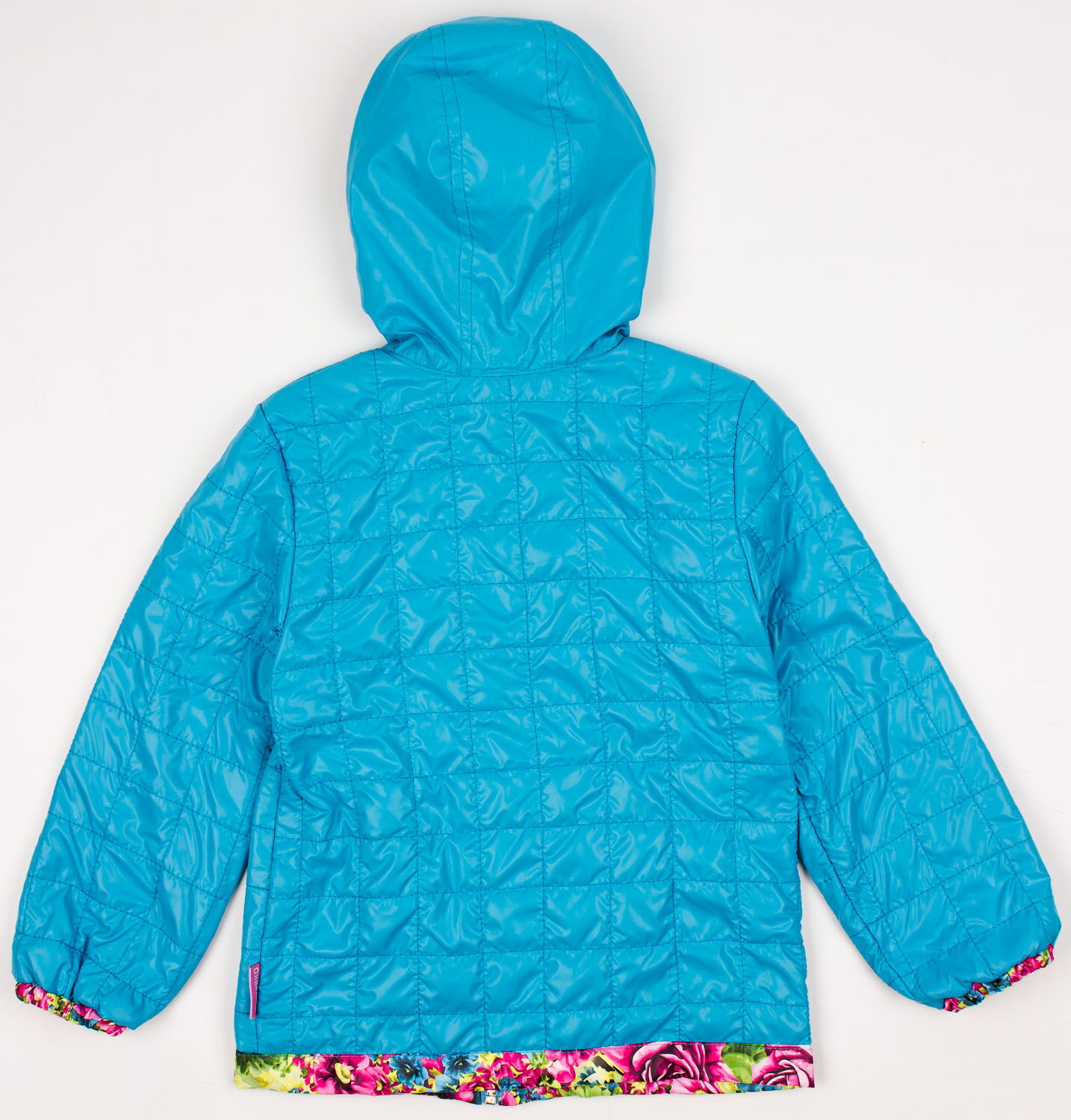 Куртка для девочки Одягайко голубая 2647 - фото