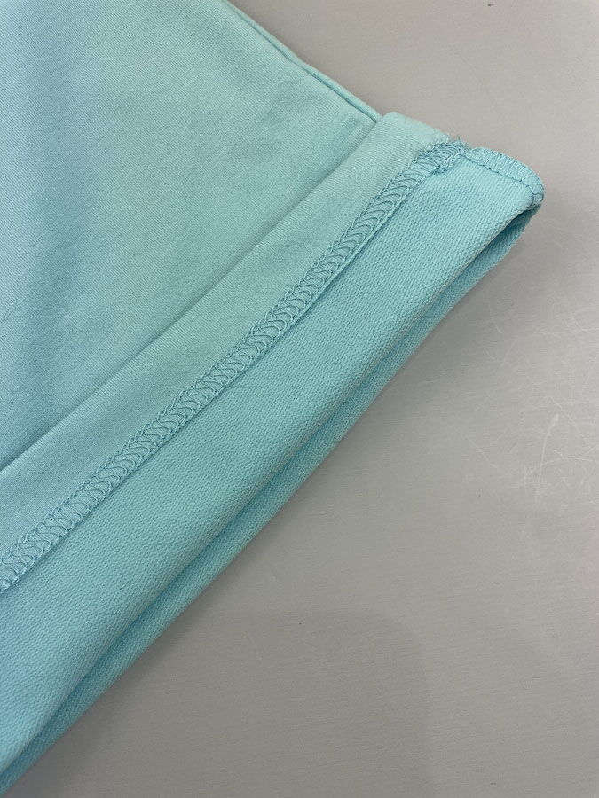 Стильный костюм для девочки Mevis Котики голубой 4566-01 - картинка