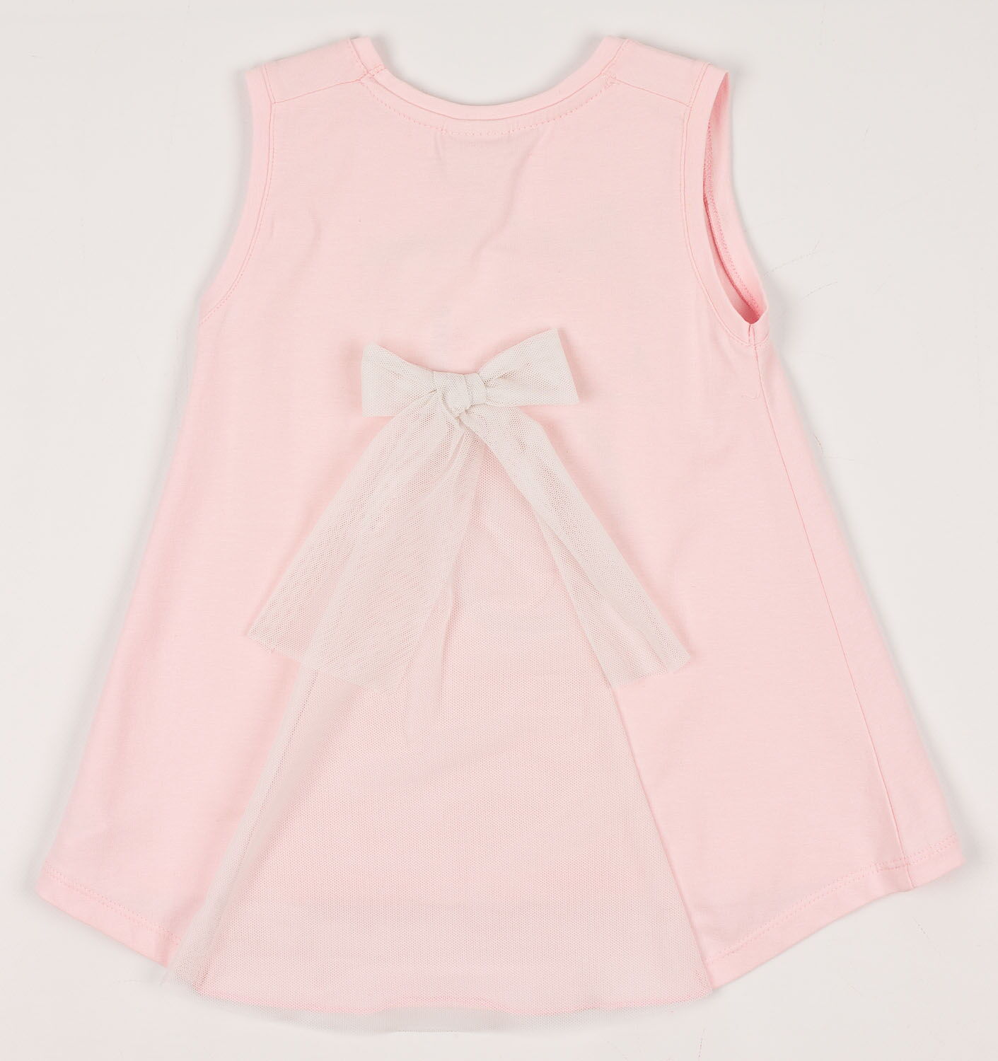 Комплект для девочки (майка+бриджи) Фламинго розовый 898-416 - фото