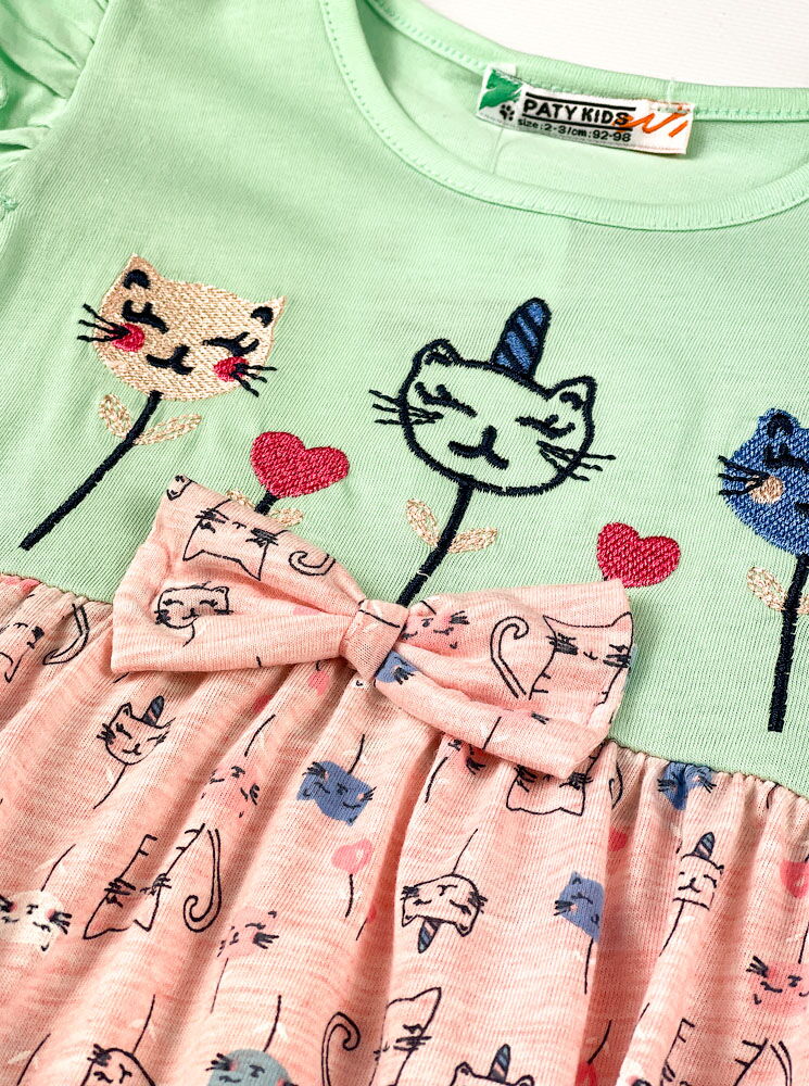 Платье для девочки PATY KIDS мятное 51365 - Киев