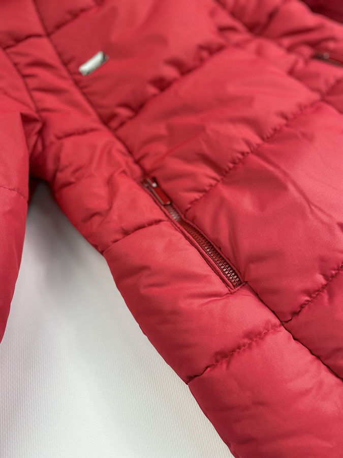 Куртка зимняя для девочки SUZIE красная Грейс ПТ-38711 - Киев