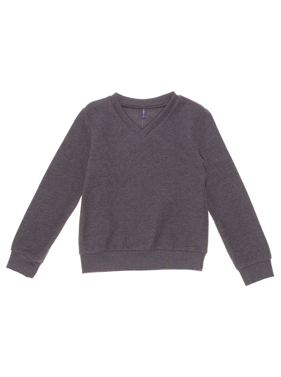 Пуловер для мальчика Smil серый 116438/116439 - фотография