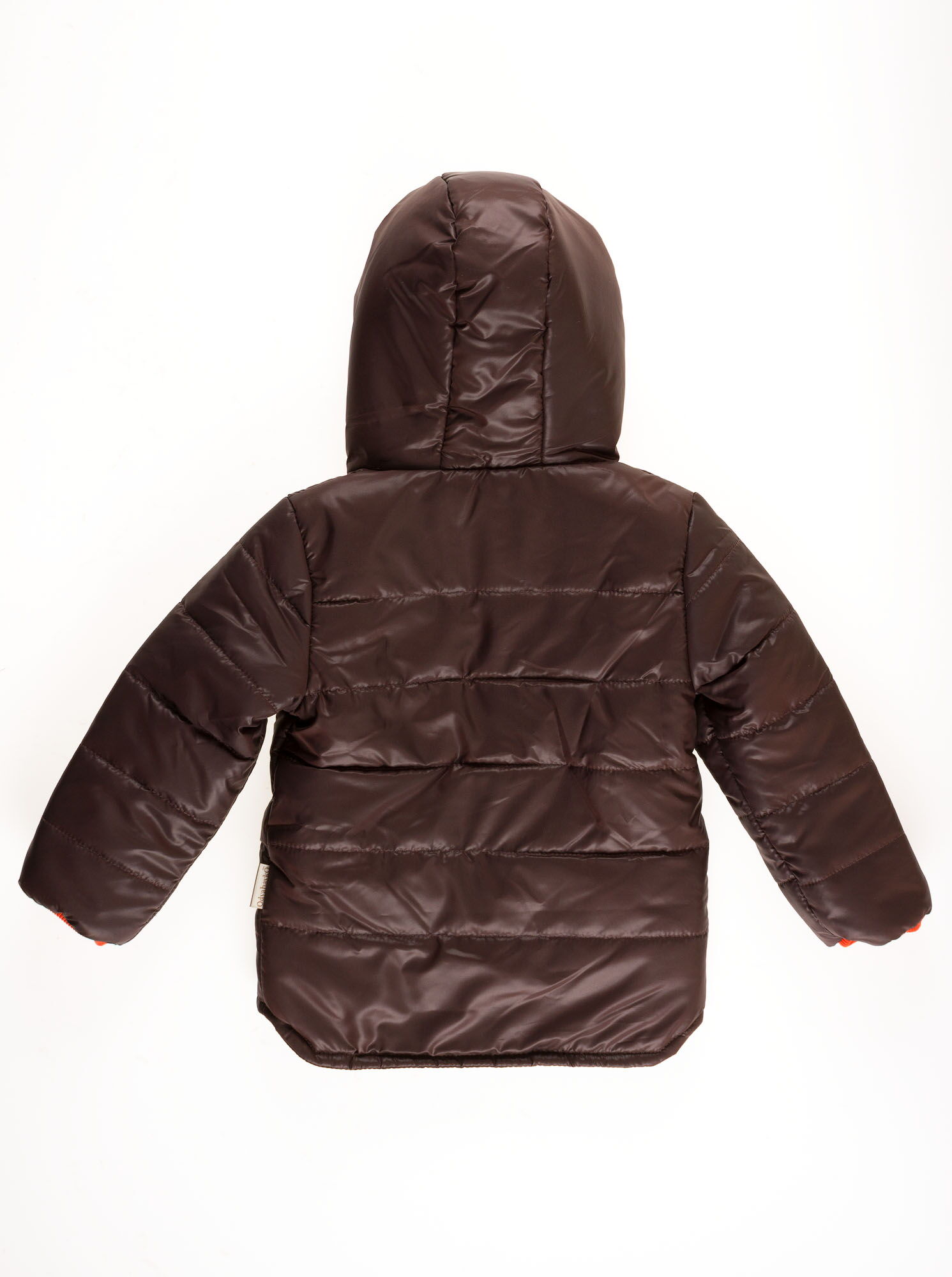 Куртка для мальчика ОДЯГАЙКО коричневая 22109О - фото