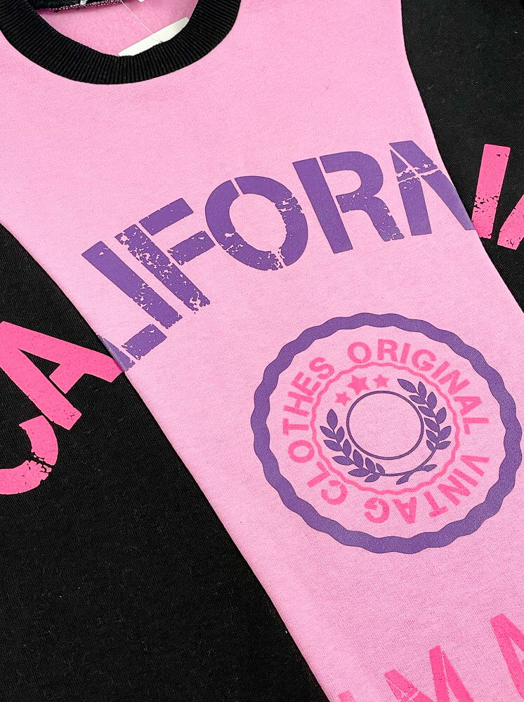 Утепленный свитшот для девочки Mevis California пудра 3989-03 - купить