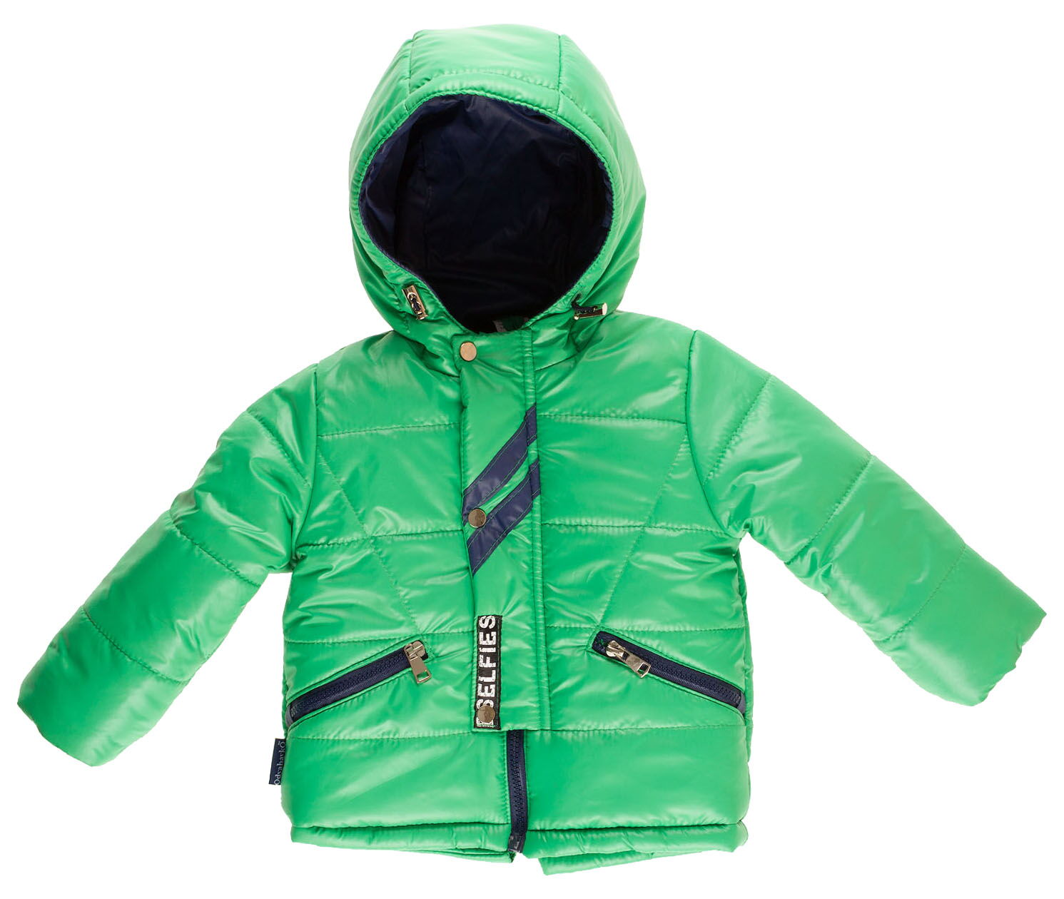 Куртка зимняя для мальчика Одягайко зеленая 20044 - цена