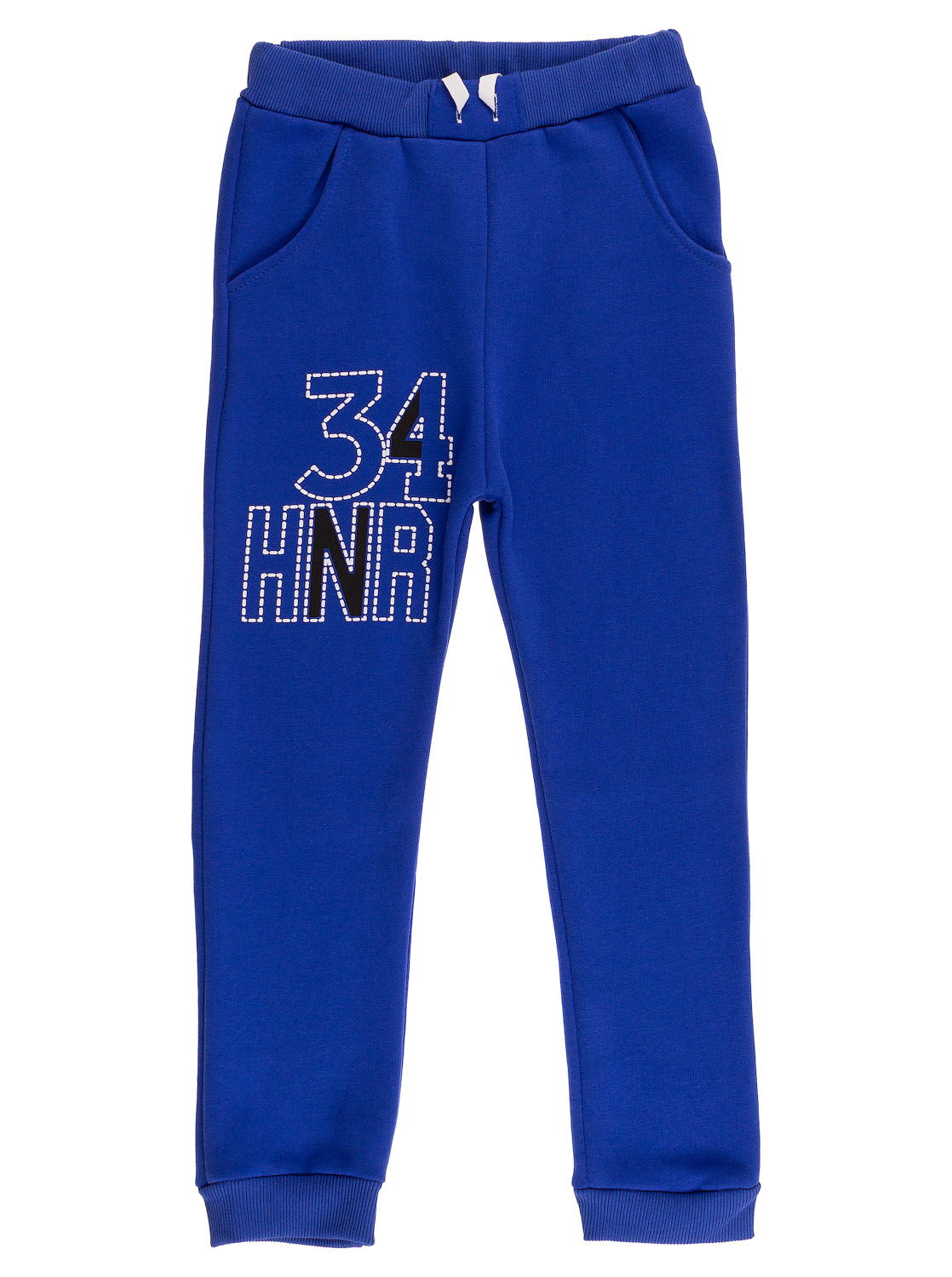 Утепленные спортивные штаны для мальчика 34 синие - цена