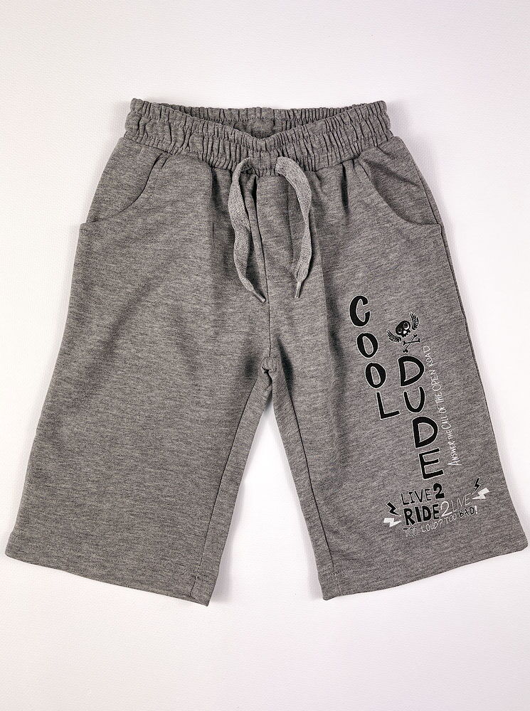 Комплект футболка и шорты для мальчика Breeze Cool Dude черный 15397 - картинка