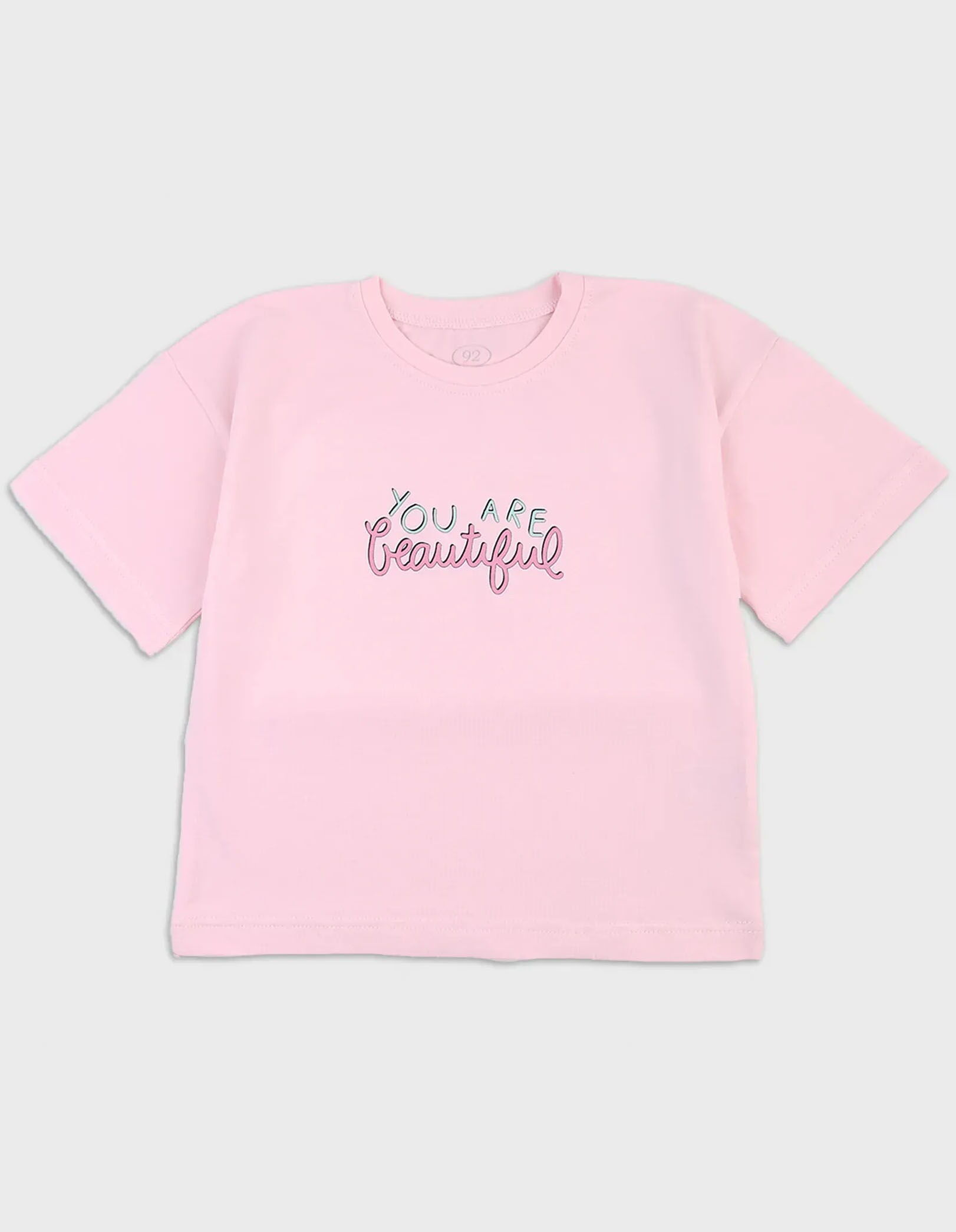 Футболка для девочки Фламинго Beautiful розовая 1005-417 - цена