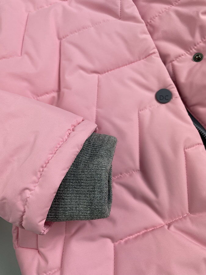 Зимняя куртка для девочки DC Kids Даяна розовая - картинка