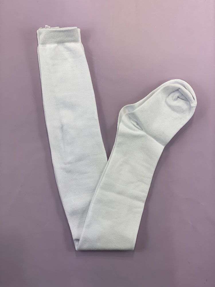 Белые детские колготы KidStep арт.5000 - размеры