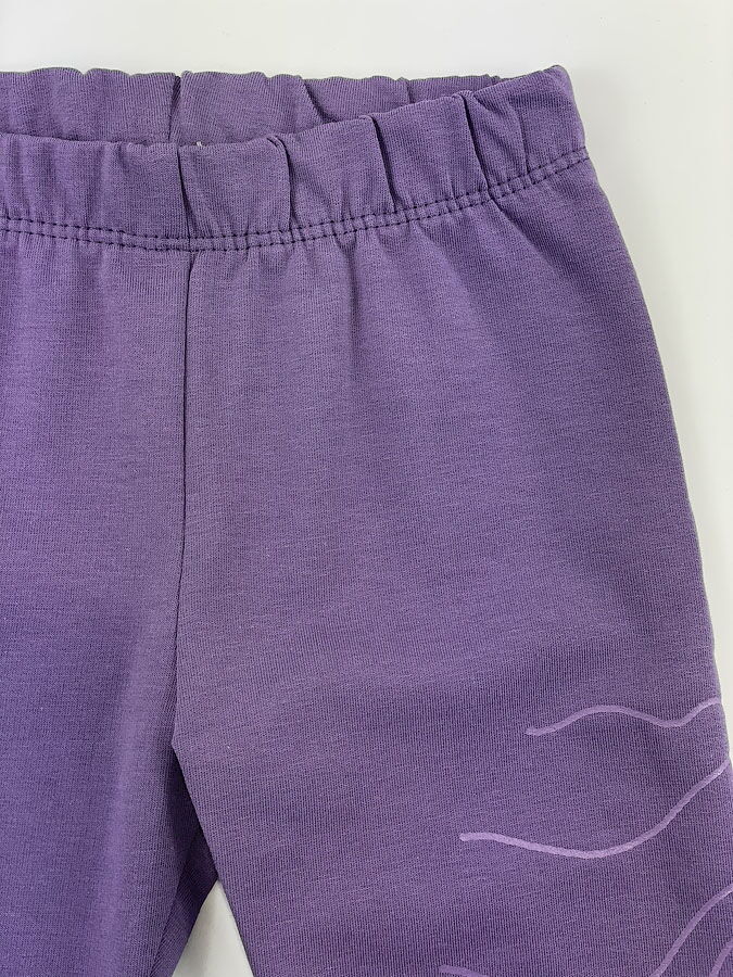 Лосины для девочки Robinzone Волны фиолетовые 1912211 - размеры
