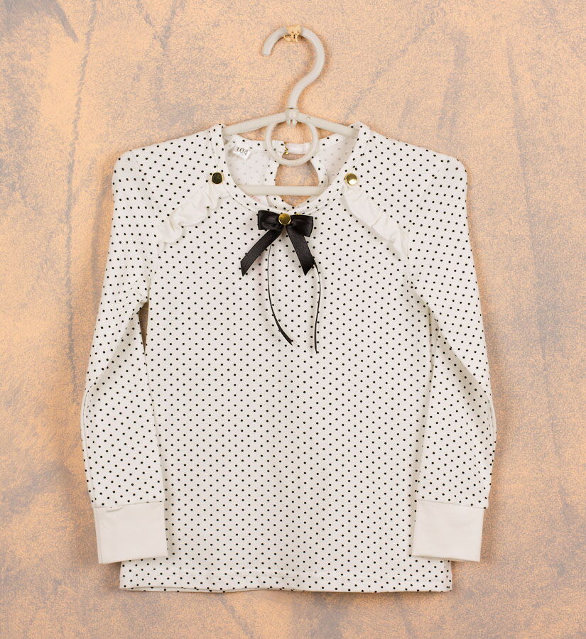 Блузка для девочки VVL-tex молочная 217/1 - цена