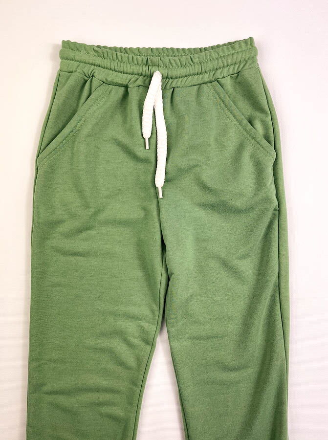 Спортивные штаны для девочки Kidzo зеленые 1608 - цена