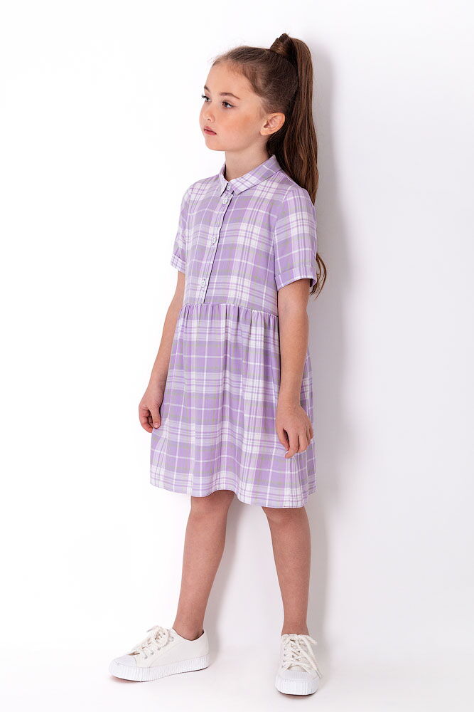 Платье для девочки Mevis сиреневое 4320-01 - цена