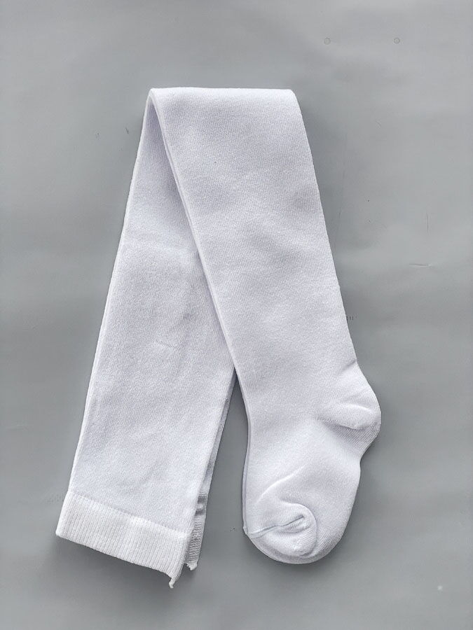 Белые детские колготы KidStep арт.5000 - цена