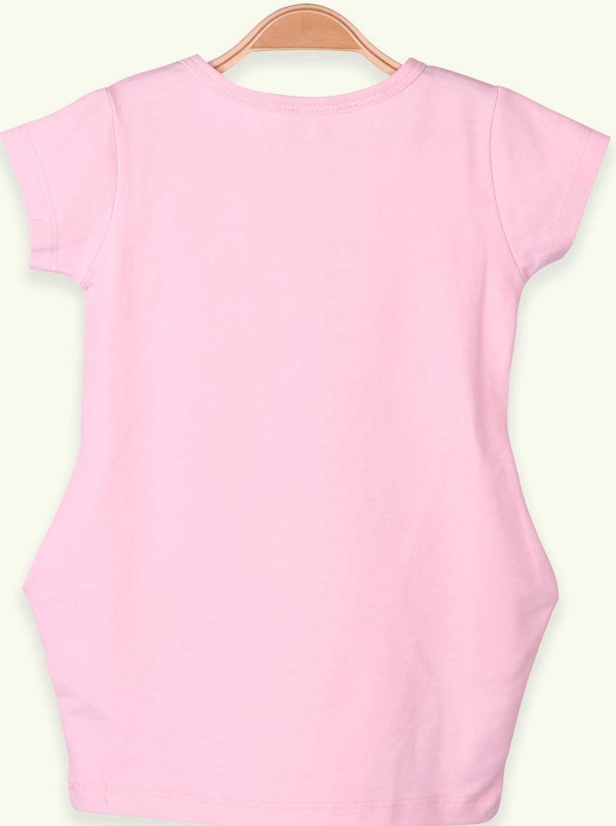 Туника для девочки Breeze Единорог розовая 15744 - фото