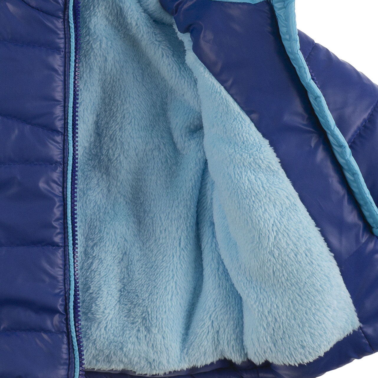 Куртка зимняя для мальчика Одягайко синяя 20218 - фото