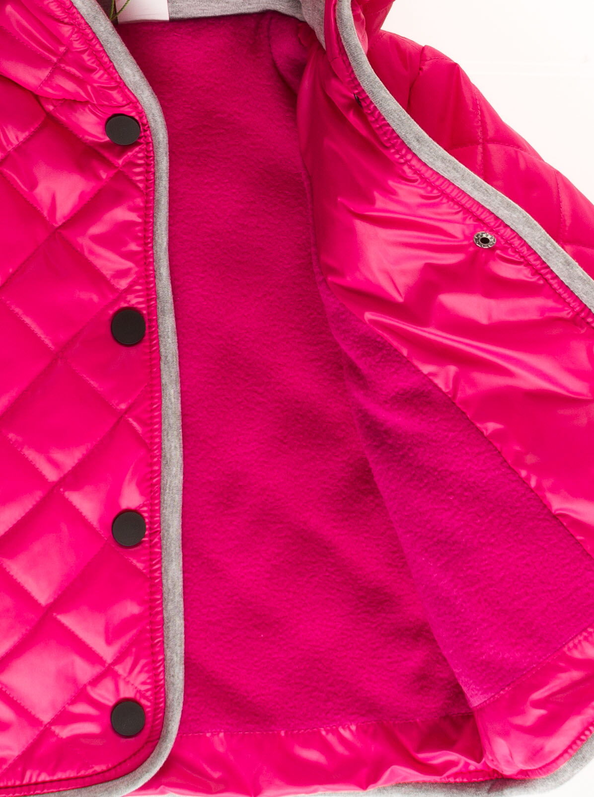 Куртка для девочки ОДЯГАЙКО розовая 22100О - фотография