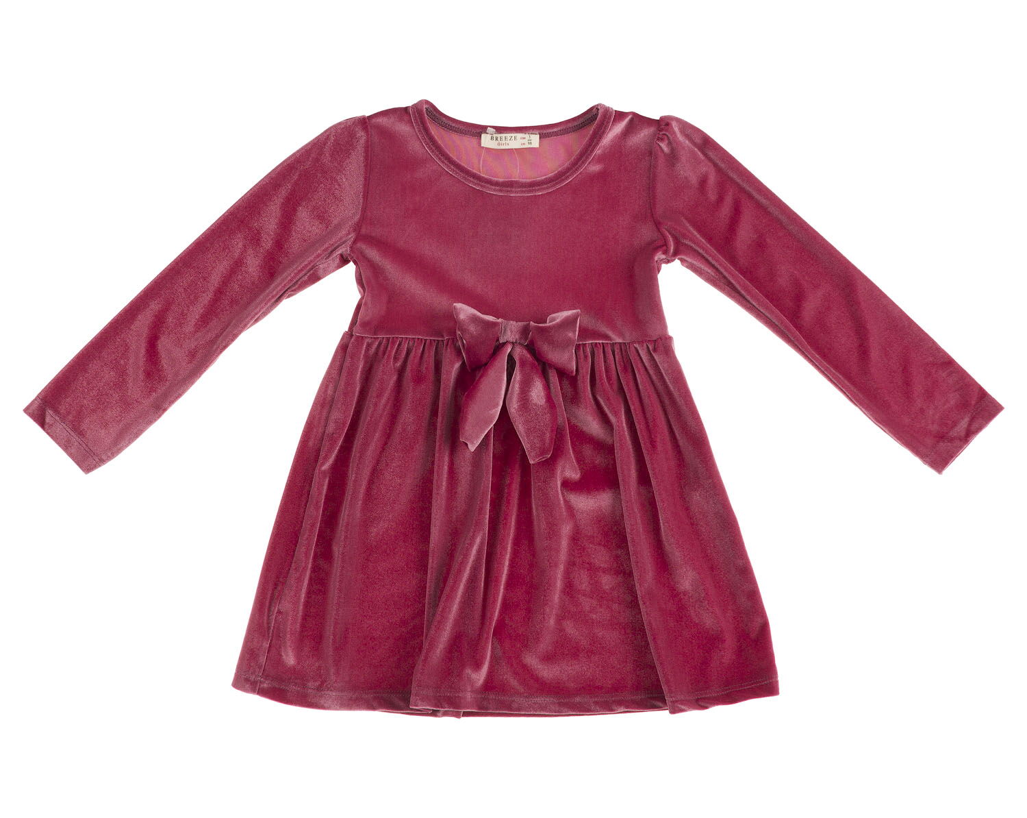 Платье нарядное для девочки Breeze розовое 10619 - фото