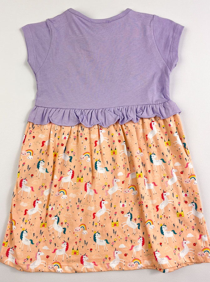 Платье для девочки PATY KIDS Единороги фиолетовое 51364 - купить