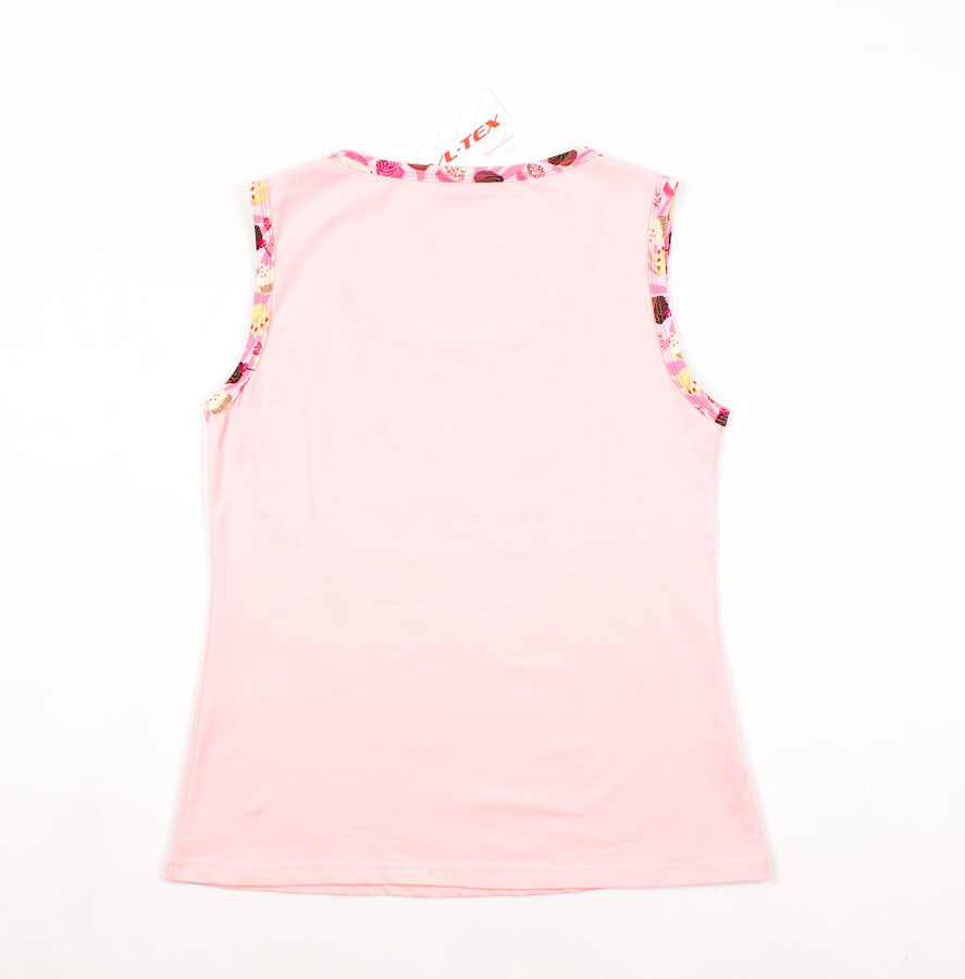 Пижама женская (майка+шорты) VVL Пирожные розовые 250 - картинка