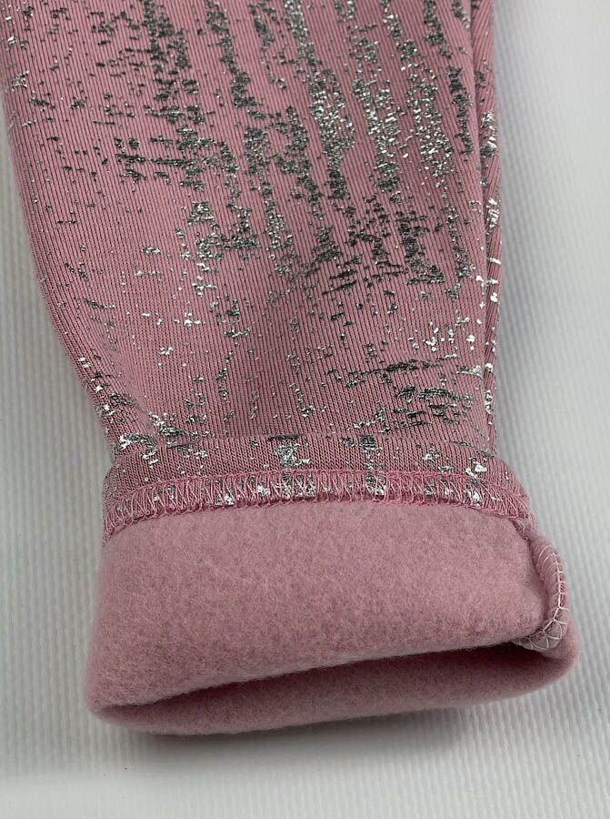 Утепленные лосины для девочки Semejka розовые 1001 - фотография