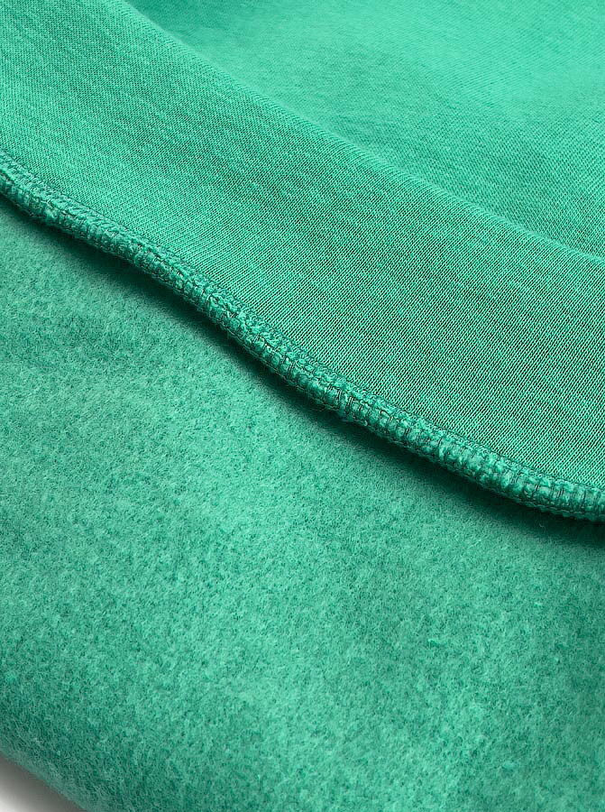 Утепленный свитшот для девочки Mevis изумрудный 4021-03 - размеры