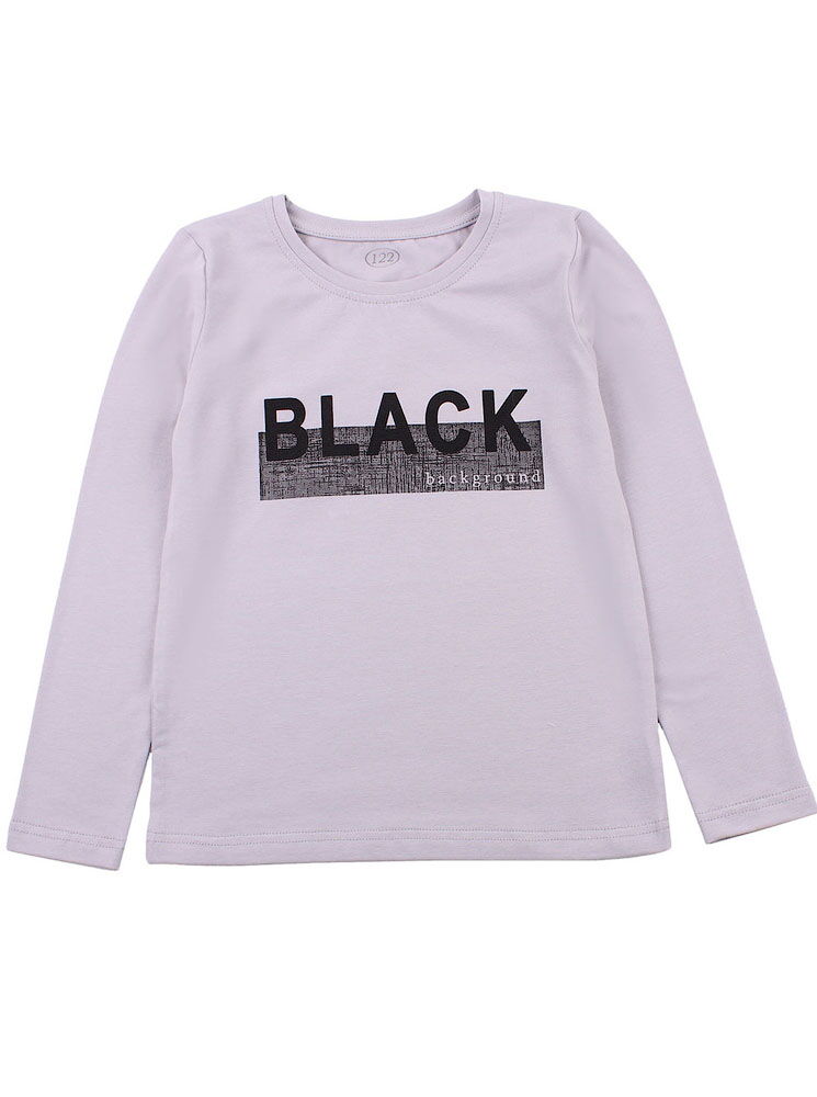 Реглан для мальчика Фламинго BLACK серый 995-416 - цена