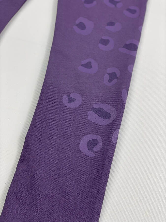 Лосины для девочки Robinzone Animal фиолетовые 1962211 - размеры