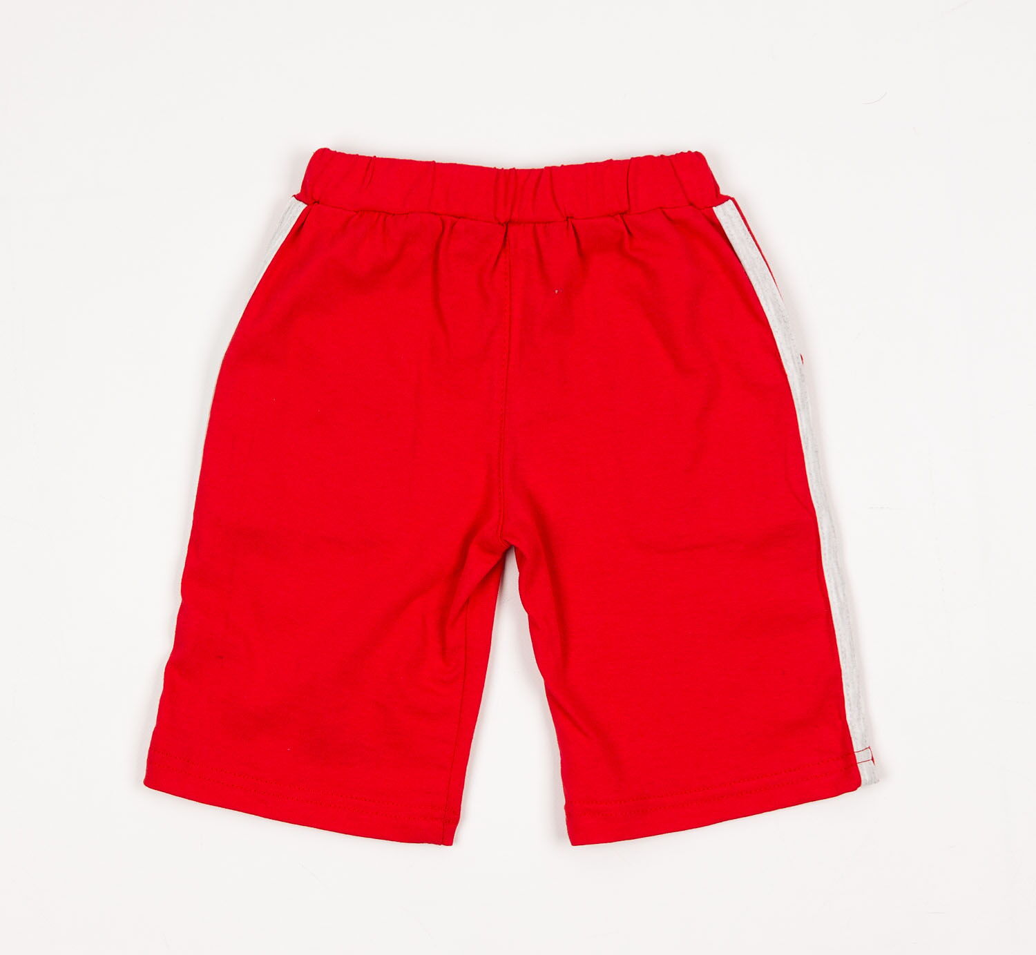 Комплект для мальчика (футболка+шорты) Фламинго серый 905-110 - фото