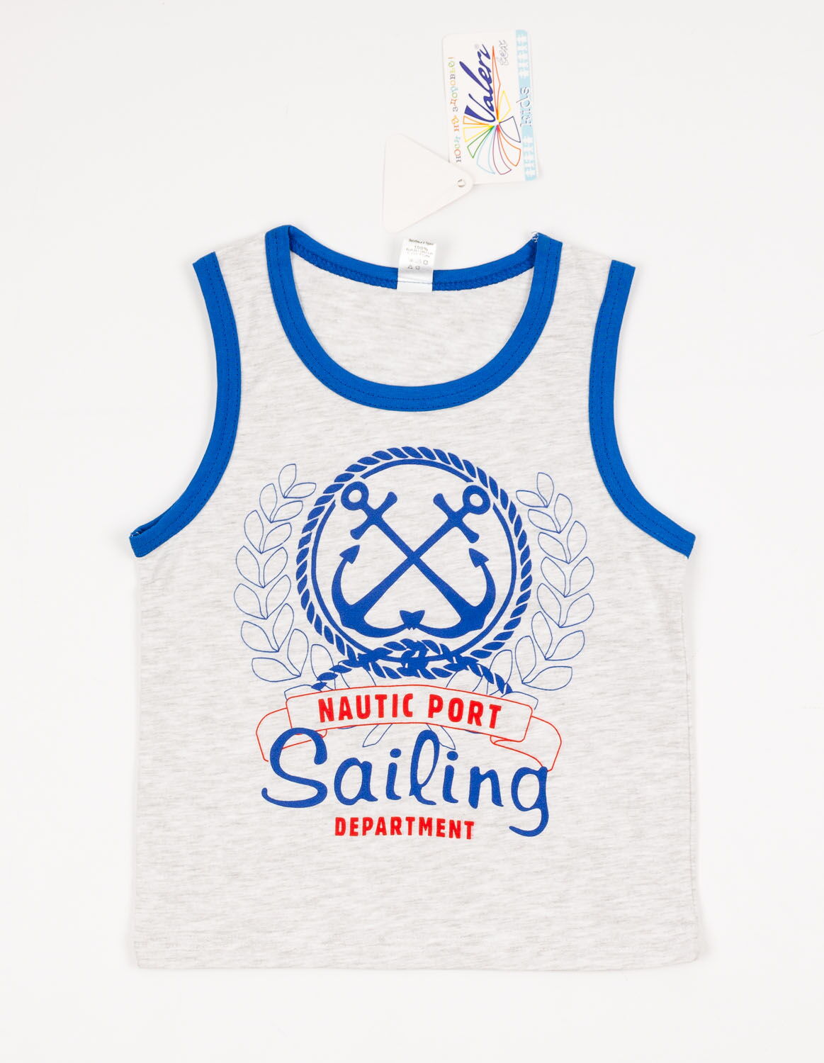 Комплект майка и шорты для мальчика  Valeri tex синий 1820 - Киев