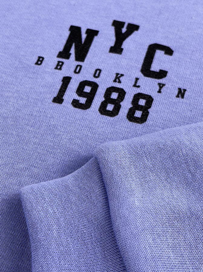 Утепленная кофта-худи для девочки Mevis NYC сиреневая 3938-01 - размеры