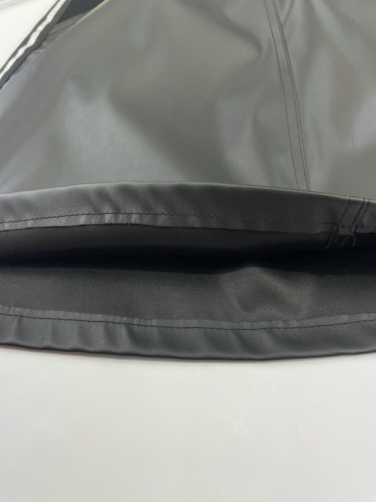 Юбка из экокожи для девочки Mevis черная 3225-03 - фотография