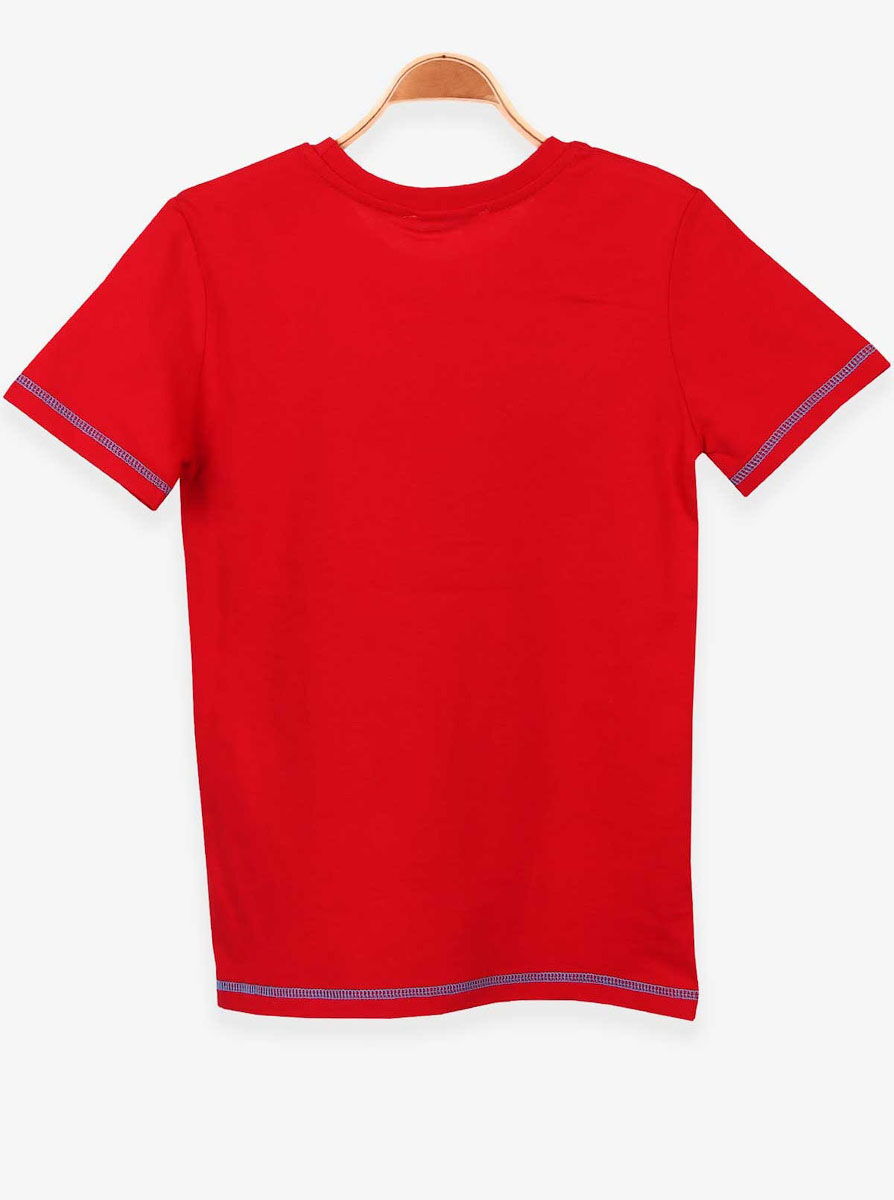 Футболка для мальчика Breeze San Francisco красная 15963 - фото