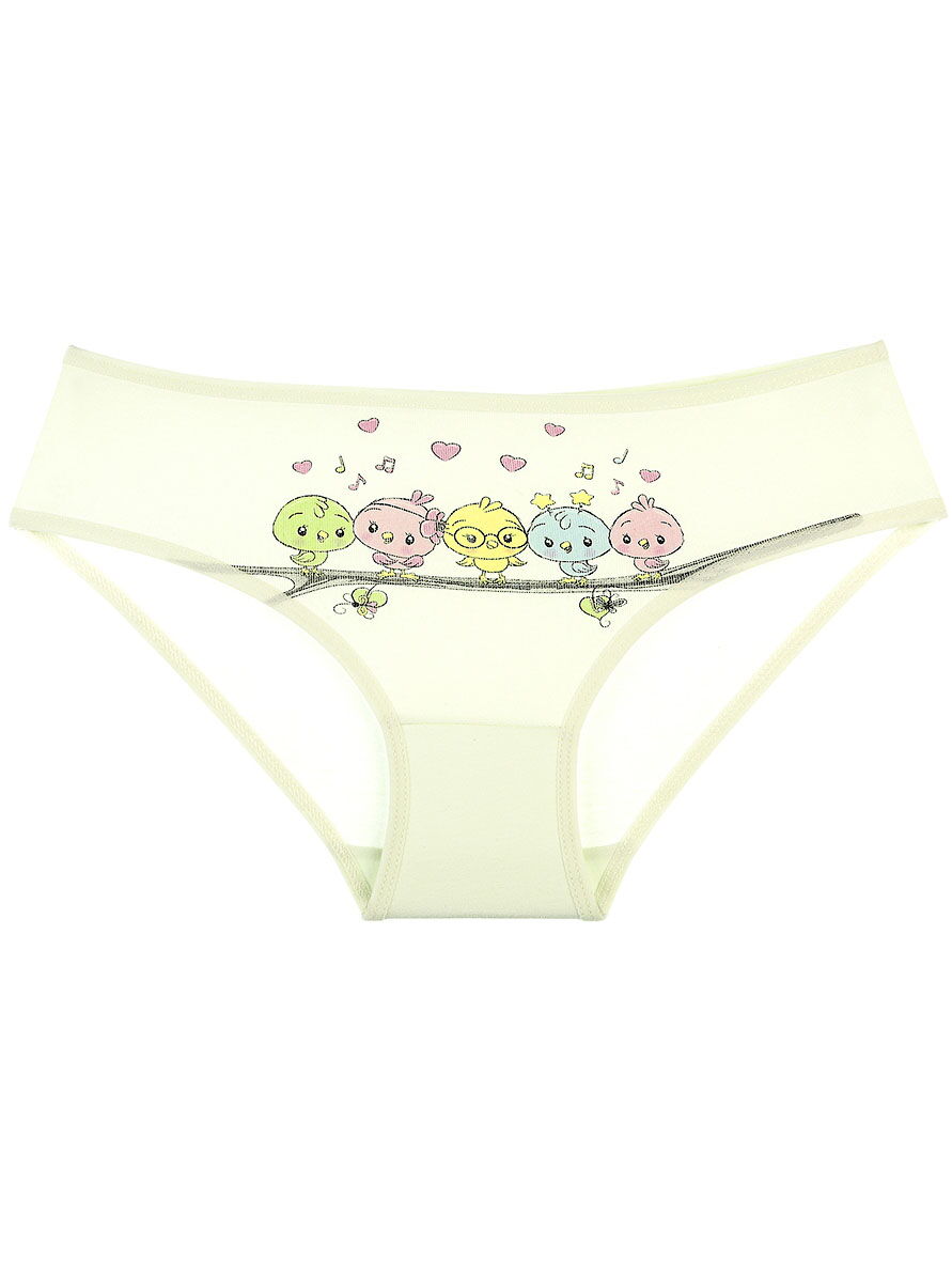 Трусики для девочки Donella Птенчики мятные 415029 - цена