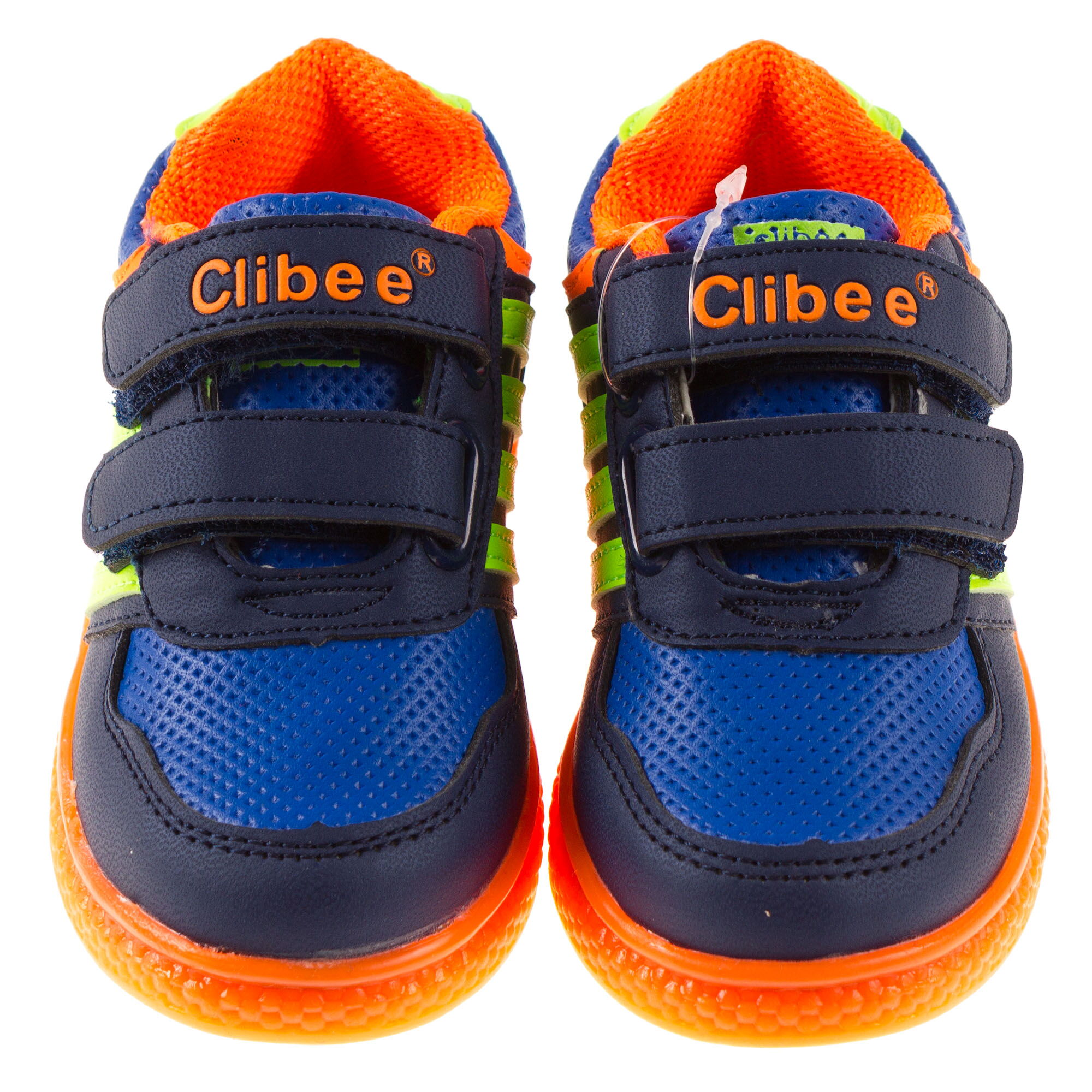 Кроссовки детские Clibee оранжевые F-670 - размеры