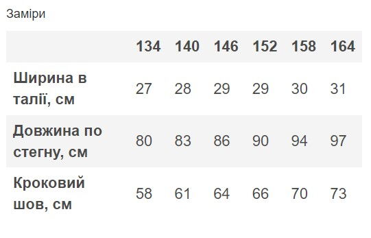 Брюки школьные для девочки Valza трикотаж черные 3417 - купить