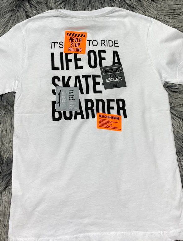 Комплект футболка и шорты для мальчика Breeze белый 13498 - фотография