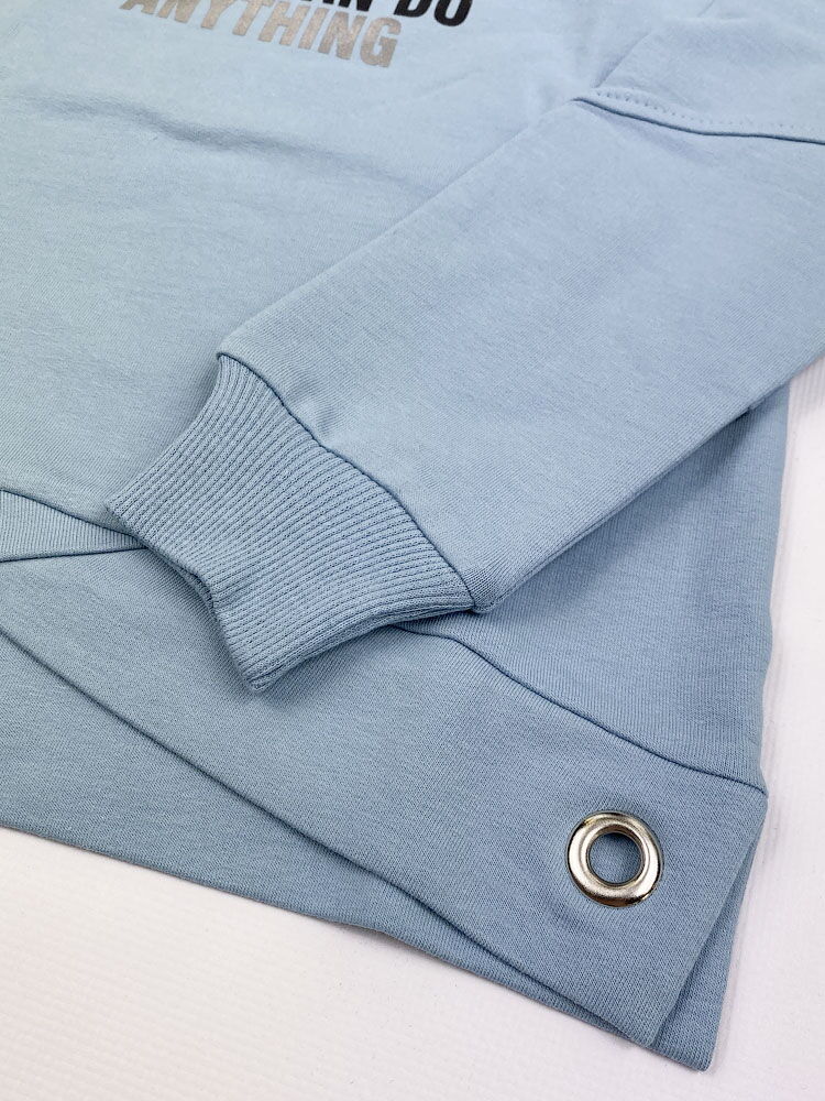 Спортивный костюм для девочки Mevis голубой 3724-05 - картинка